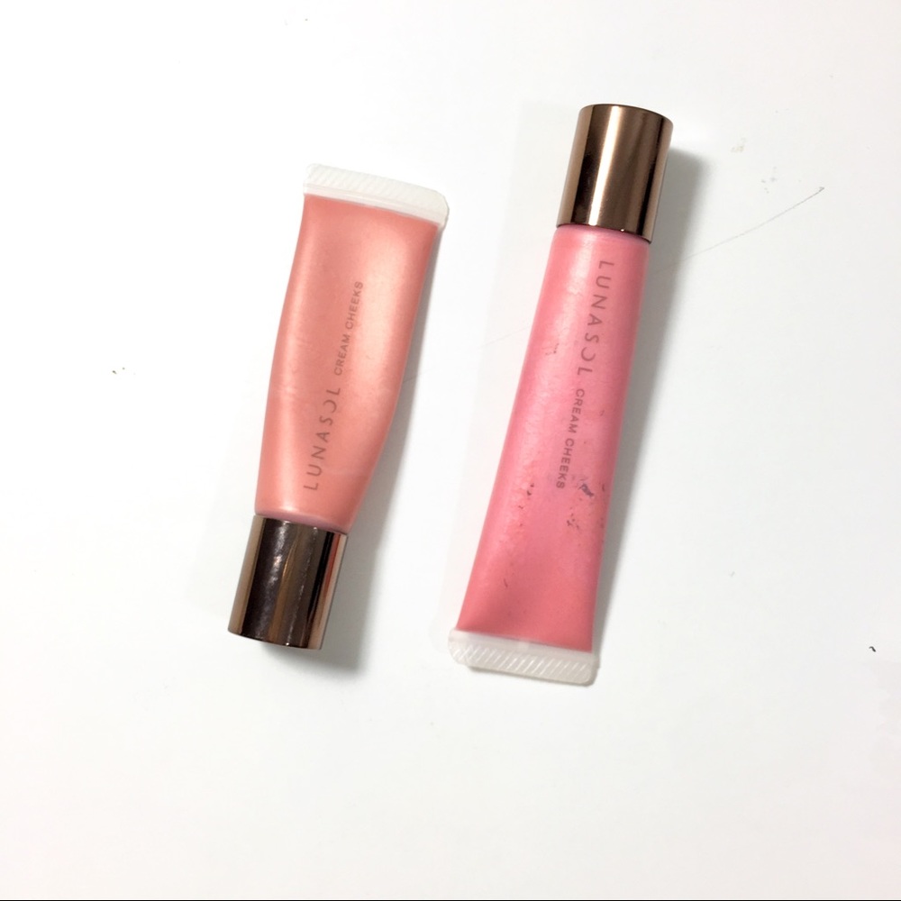2for$20 Lunasol Cream Liquid Blush Cheek Japan